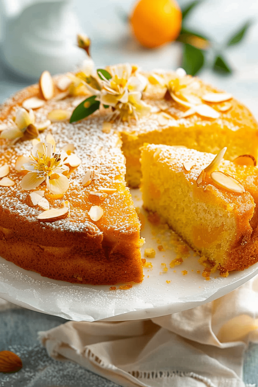 Flourless Orange Almond Cakes Recipe