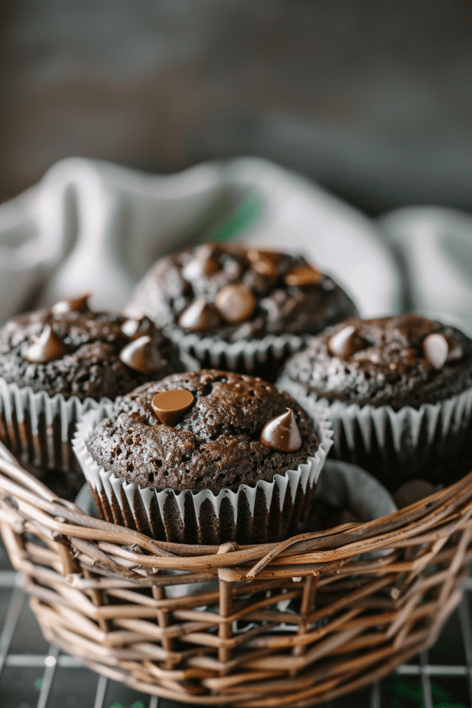 Gluten-Free Flourless Black Bean Brownie Muffins Recipe