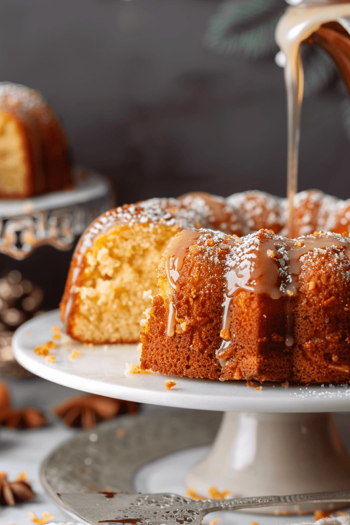 Golden Rum Cakes