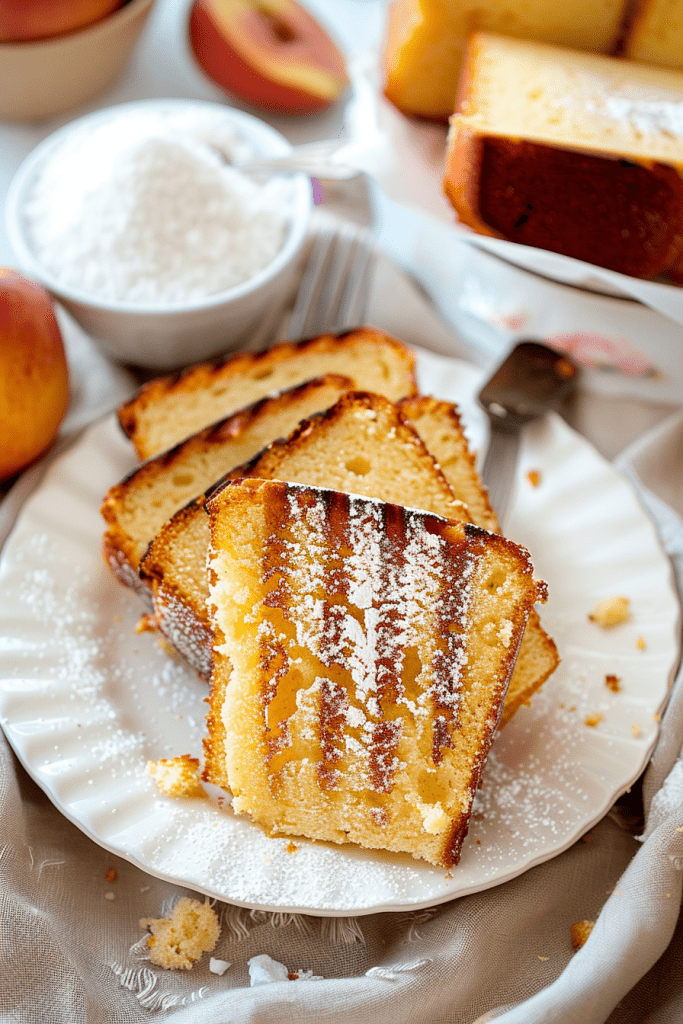 Grilled Pound Cake