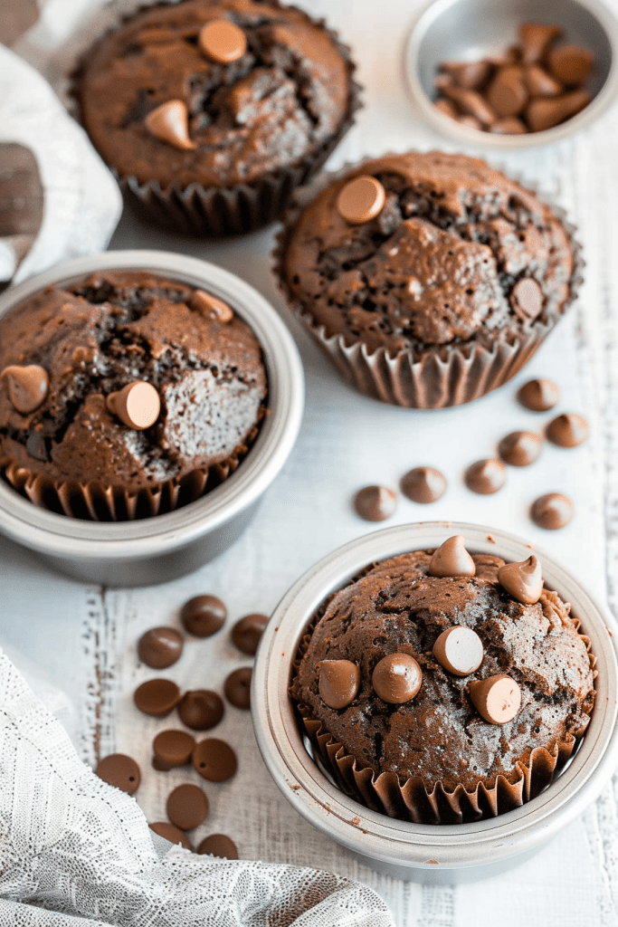 Healthy Chocolate Muffins