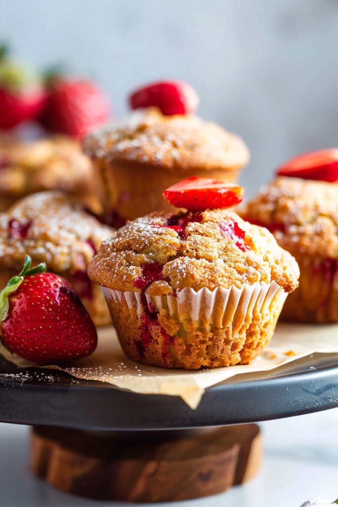 Healthy Strawberry Muffins Recipes