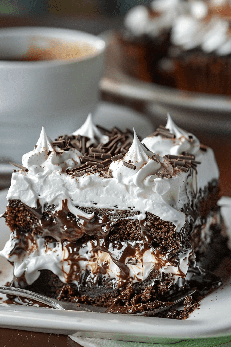 Hot Chocolate Poke Cake Recipes