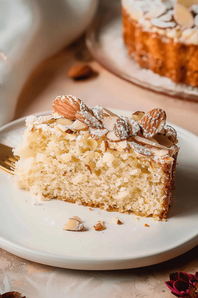 How to Serve Almond Cake