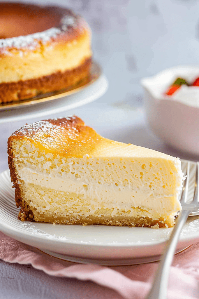 How to Serve German Cheese Cake