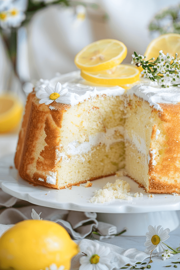 Lemon Angel Food Cake Recipes