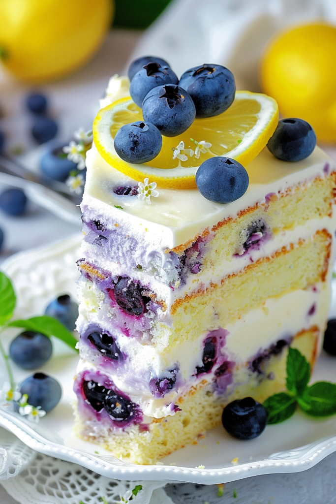 Lemon Blueberry Cake