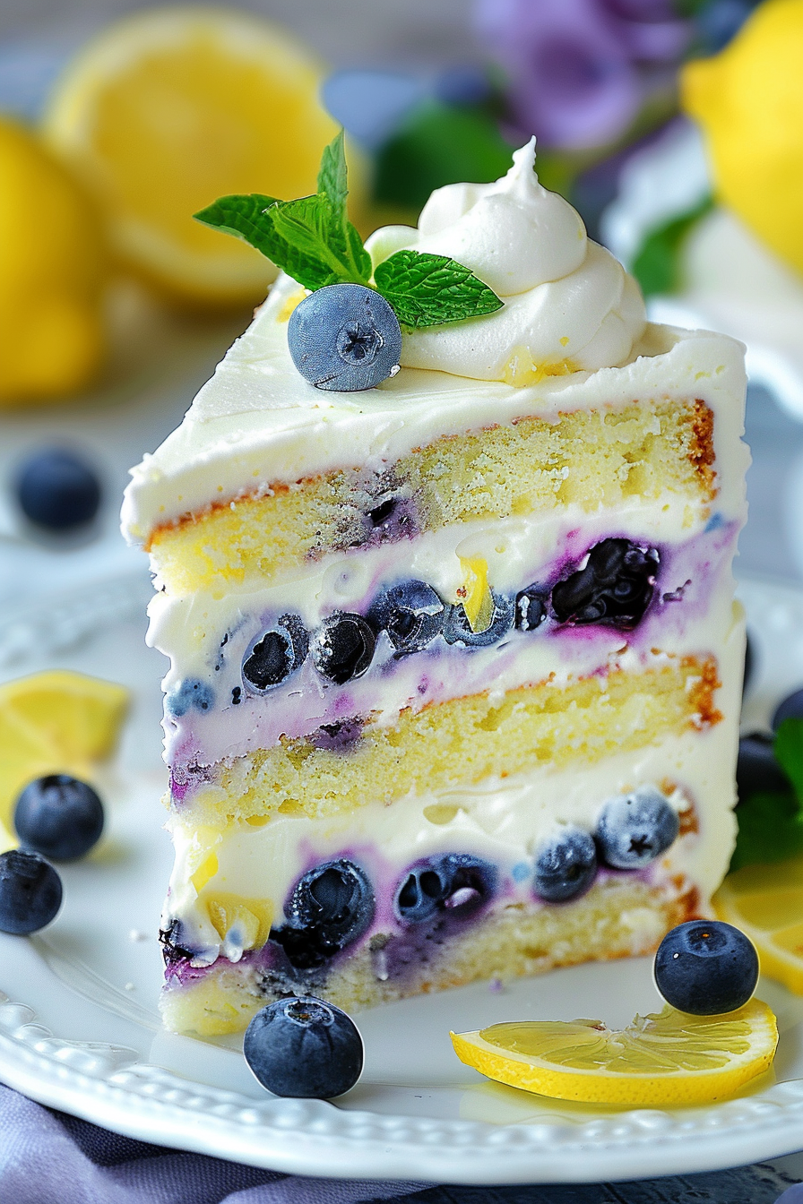 Lemon Blueberry Cake Recipes