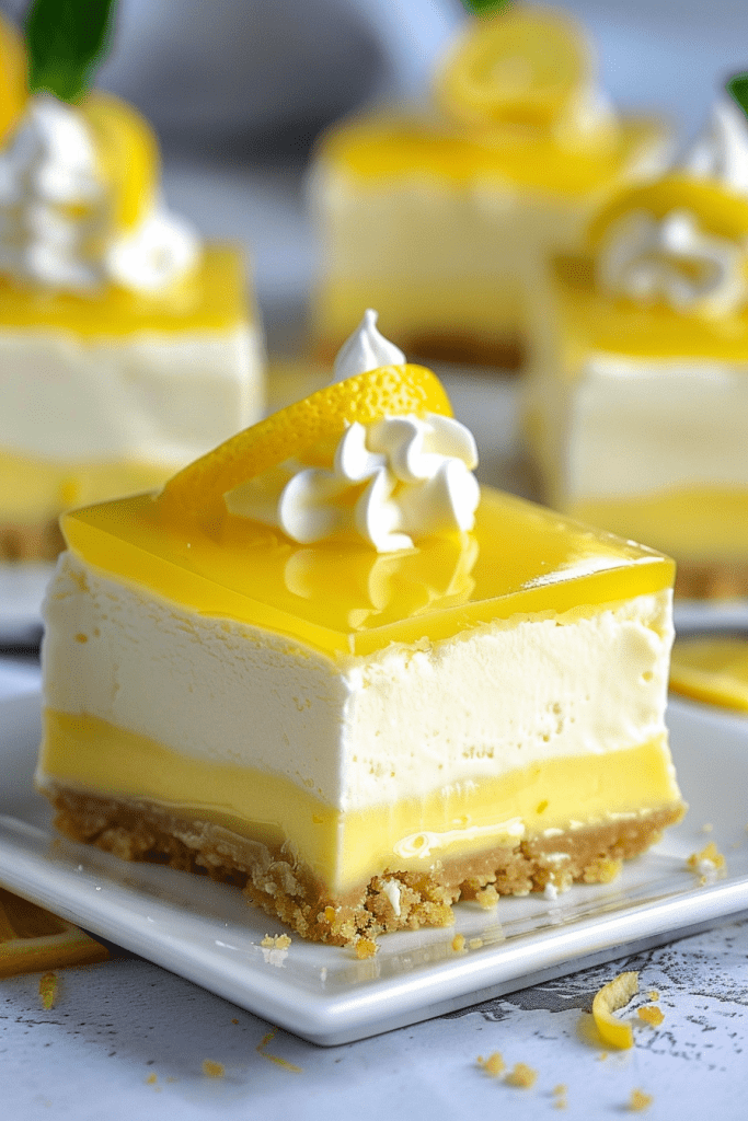 Lemon Curd Topping Preparation