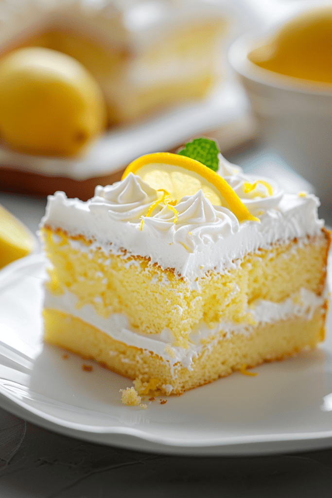 Lemon Poke Cake Recipes