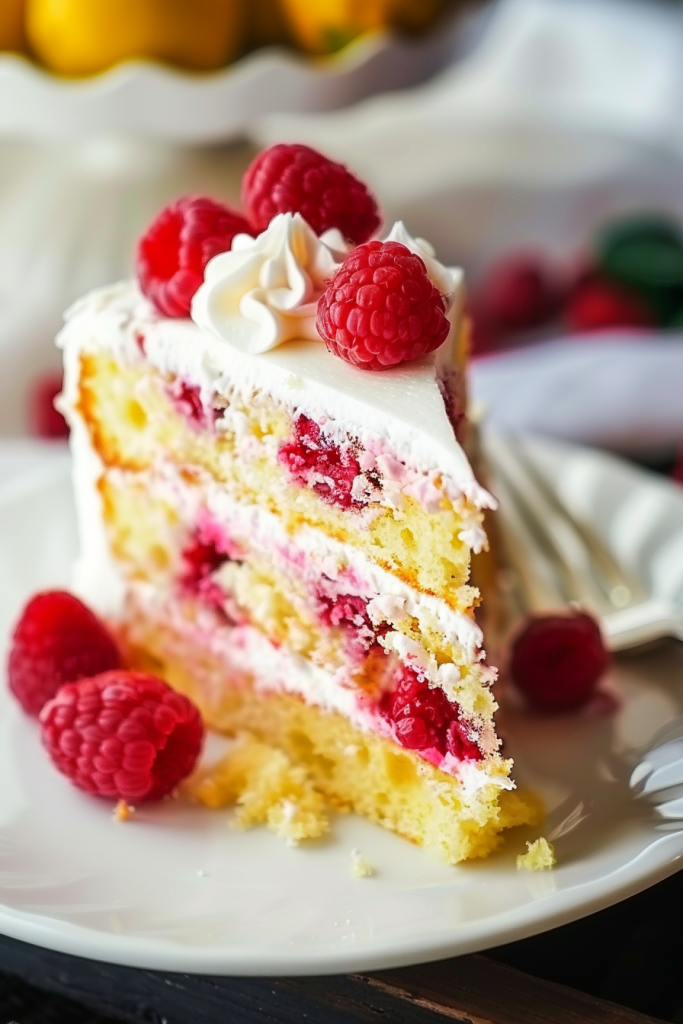 Lemon Raspberry Cake