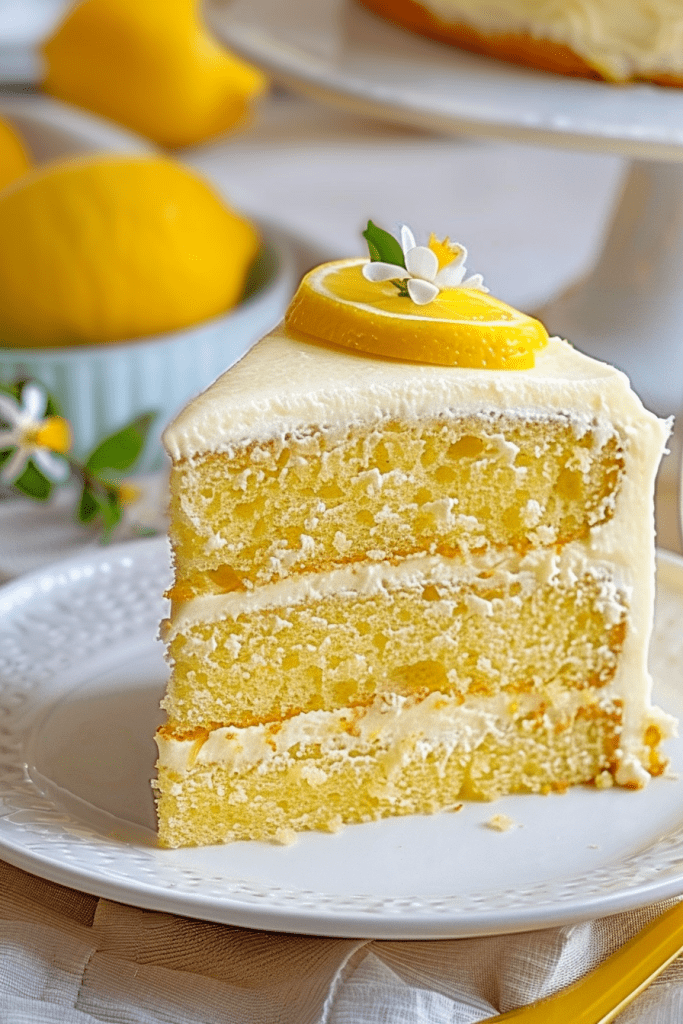 Lemon Velvet Cake