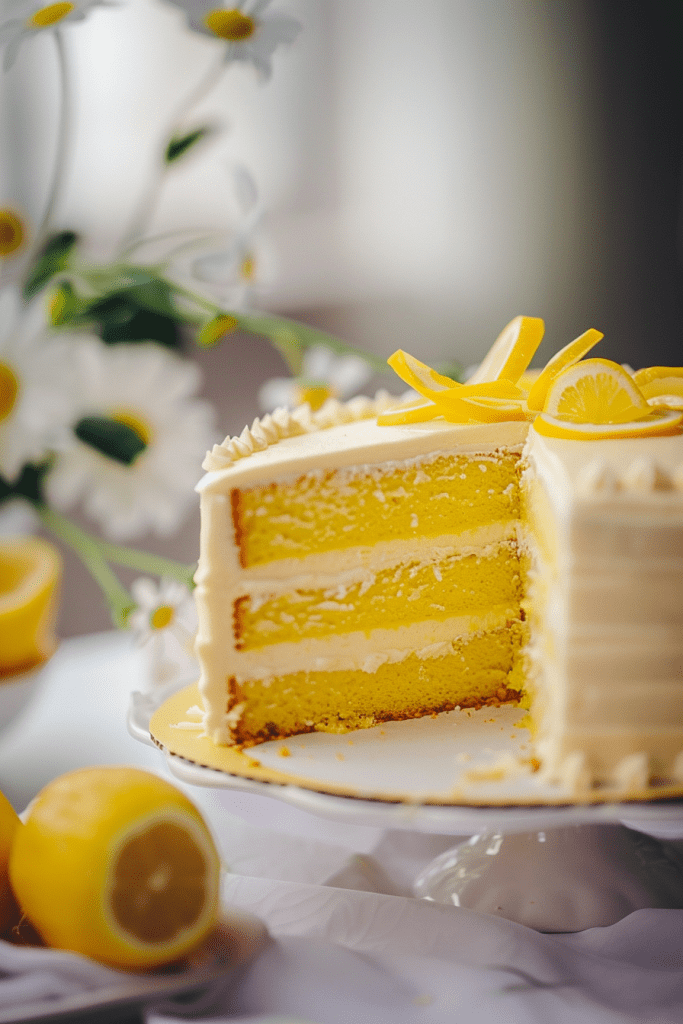 Lemon Velvet Cake Recipes