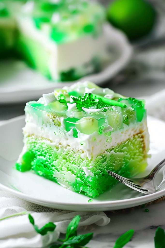 Lime Jell-O Poke Cake Recipes