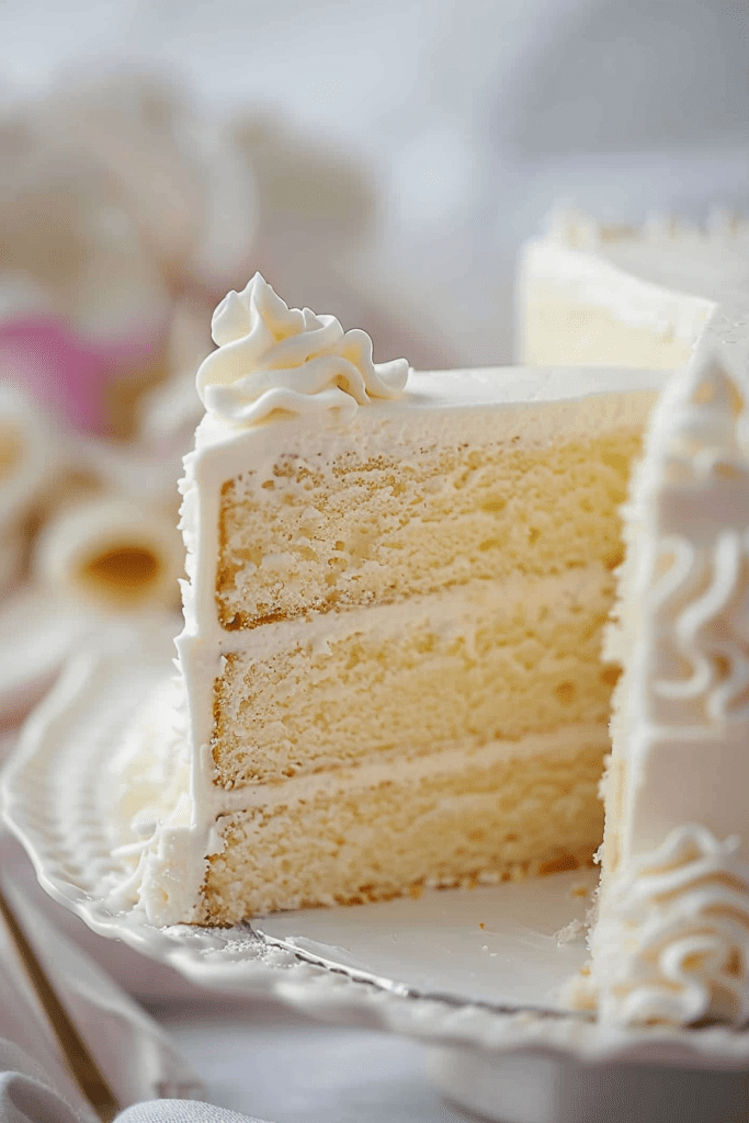 Making Moist Vanilla Layer Cake