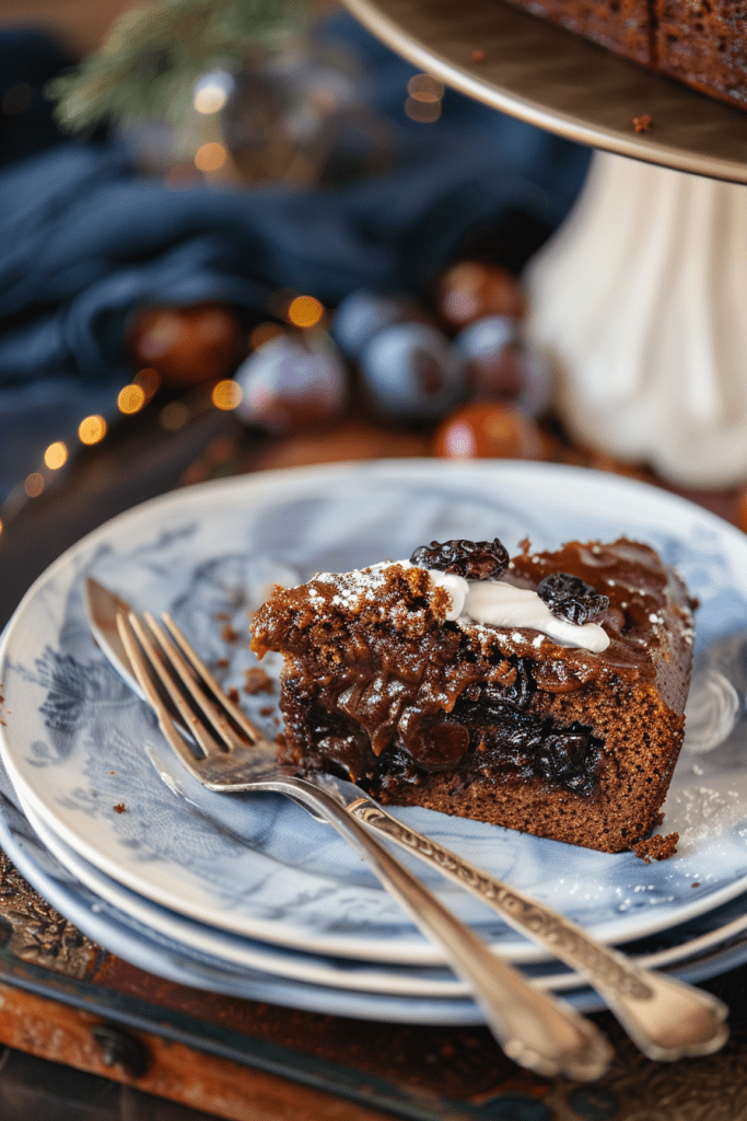 Making Old Fashioned Prune Cake