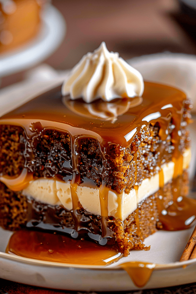 Making Sticky Toffee Pudding Cake