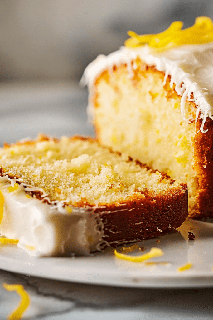 Meyer Lemon Pound Cake