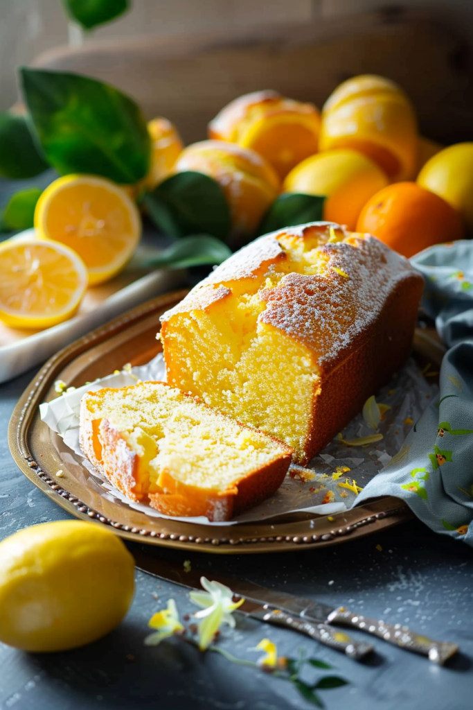 Meyer Lemon Pound Cake Recipe