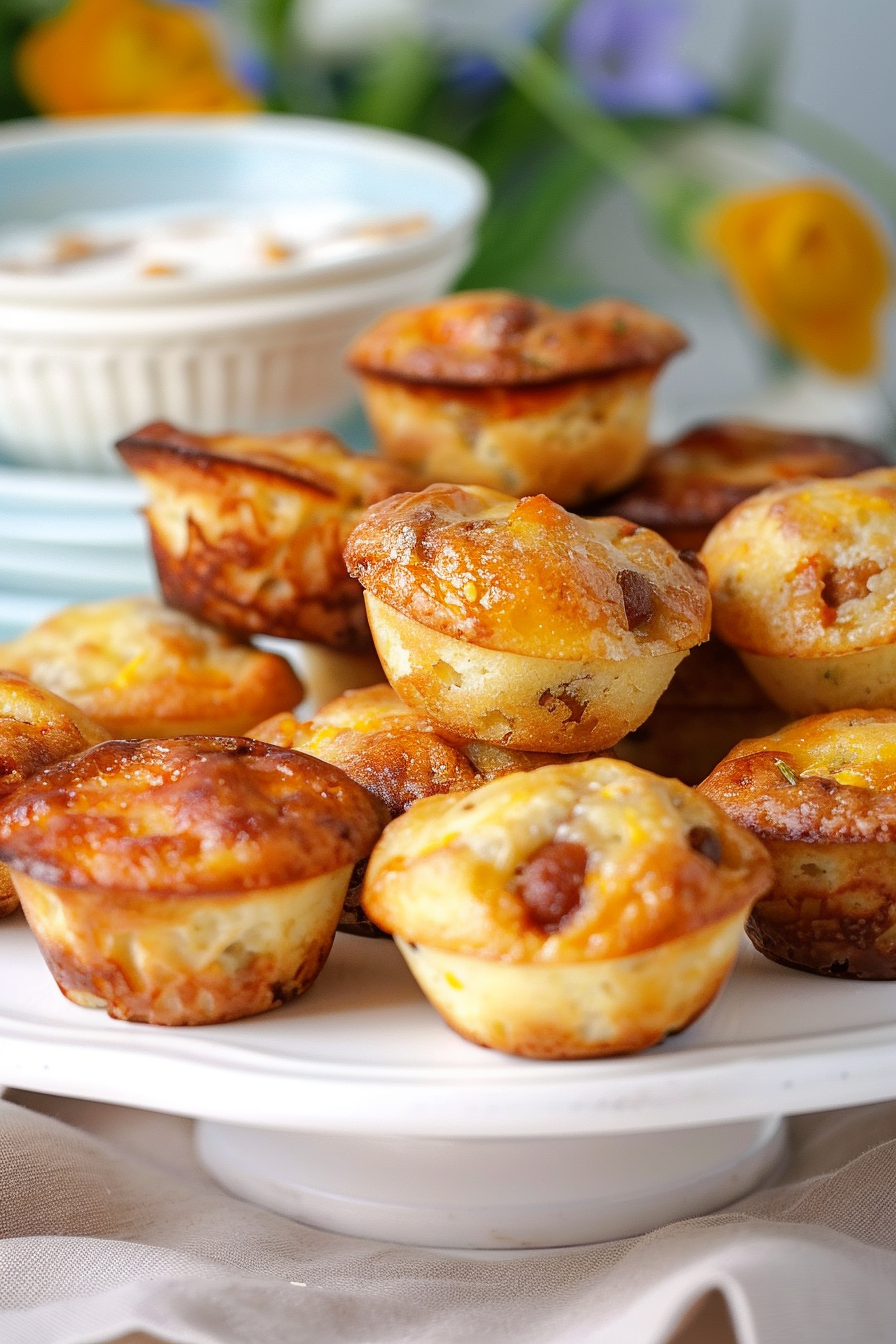 Mini Sausage Pancake Muffins Recipe