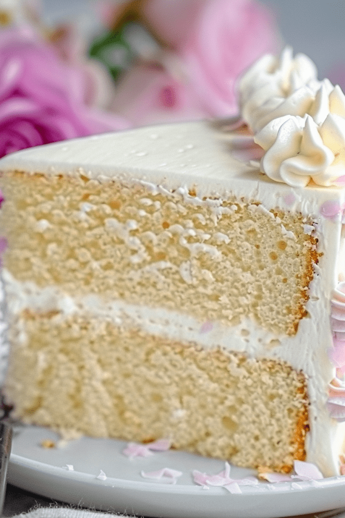 Moist Vanilla Cake