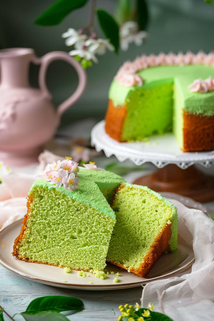 Perfect Pandan Chiffon Cake