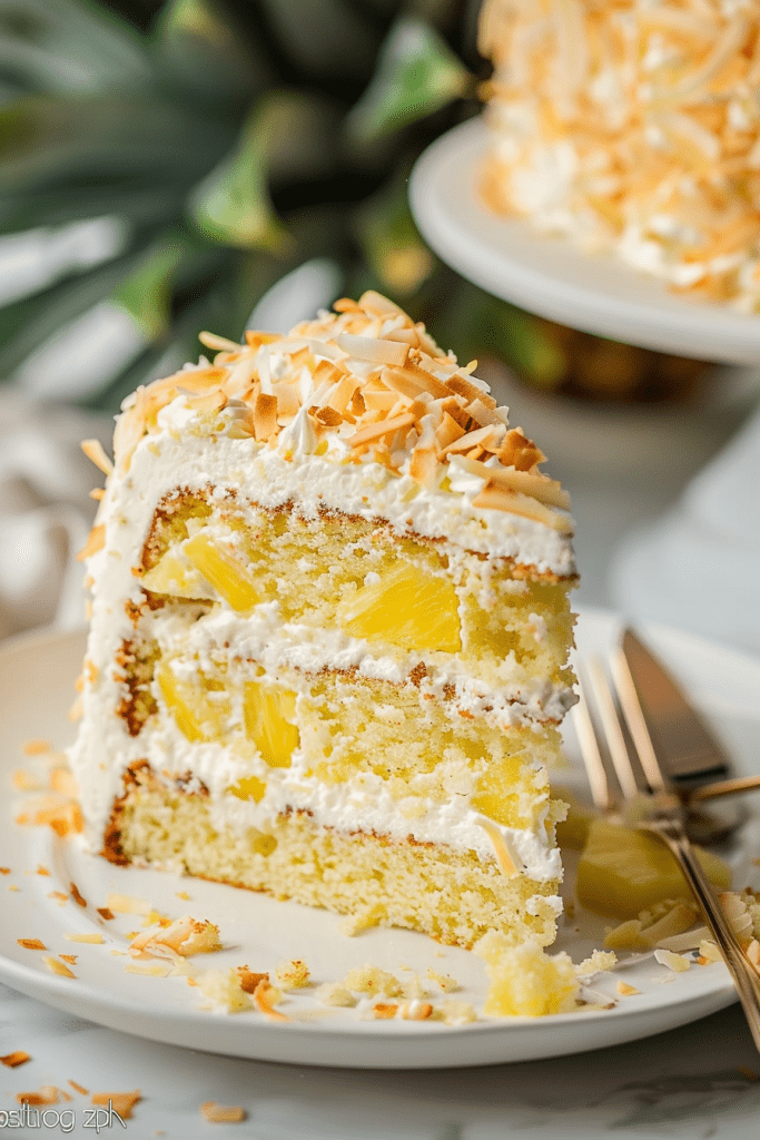 Pineapple Coconut Cakes