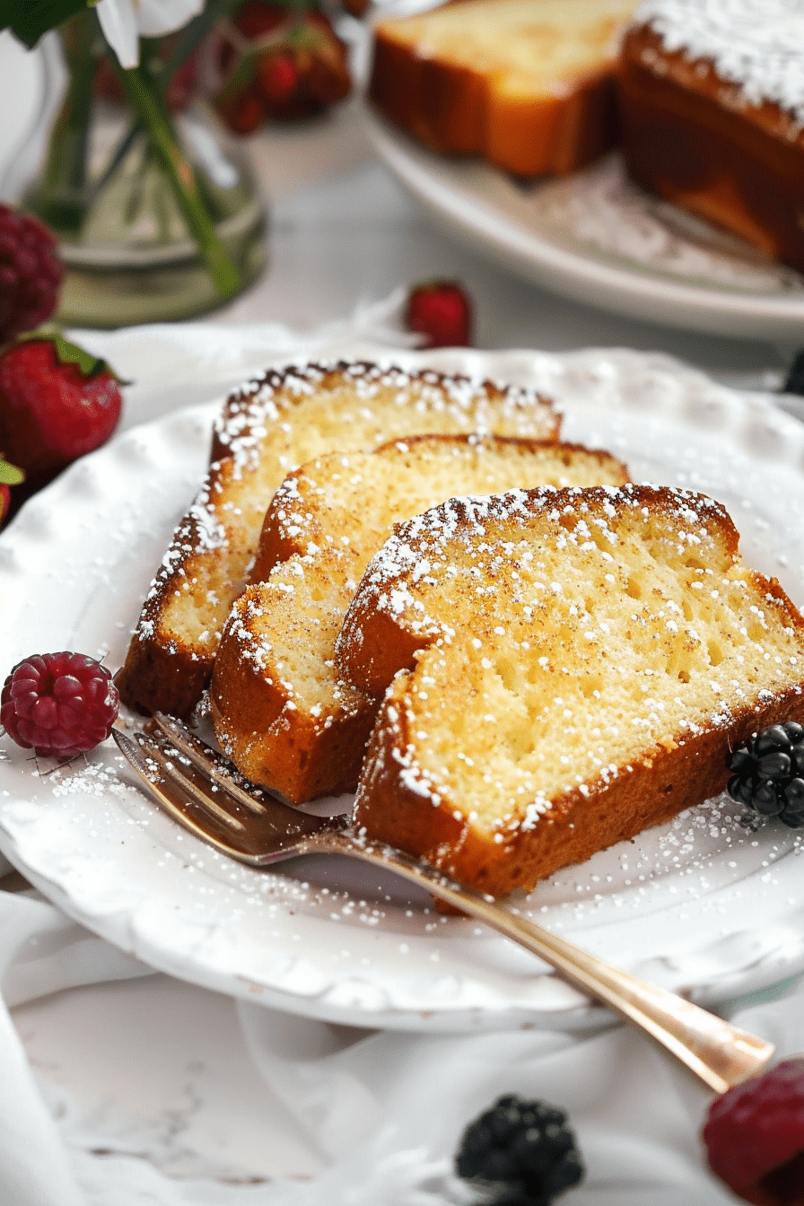 Pound Cake French Toast Recipes