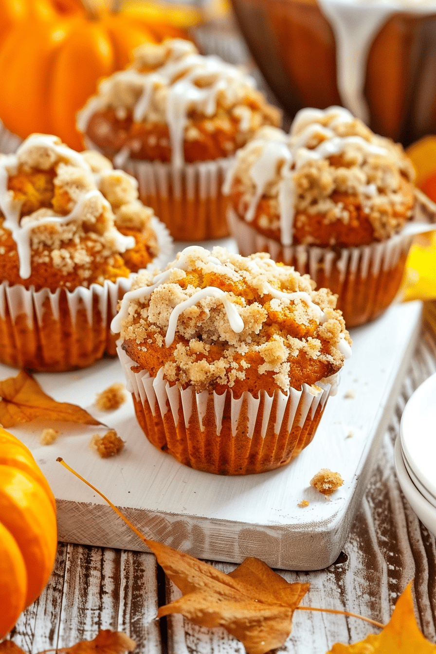 Pumpkin Streusel Muffins Recipe