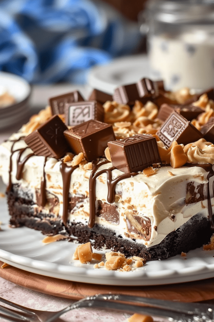 Reese's Peanut Butter Poke Cake