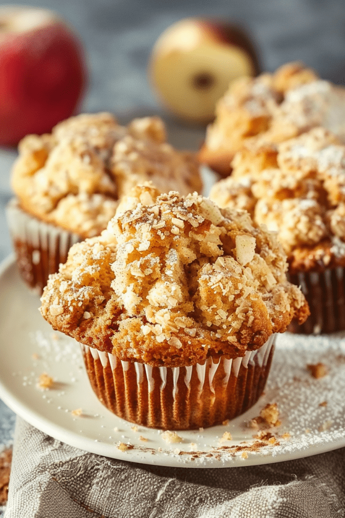 Serving Apple Cinnamon Muffin