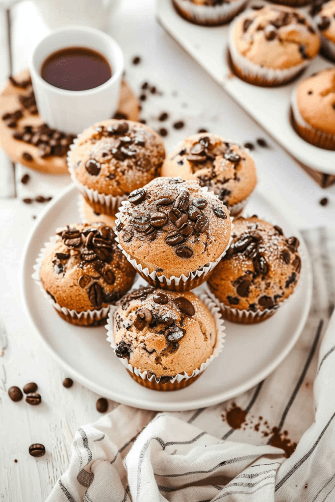 Serving Cappuccino Muffins