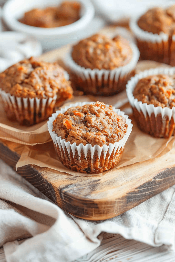 Serving Date Carrot Muffins