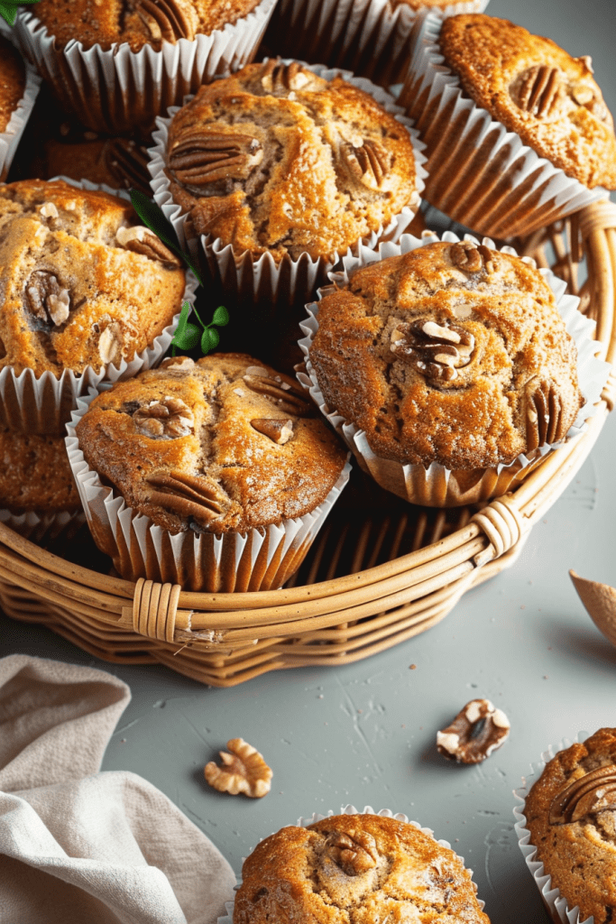 Serving Date Nut Muffins