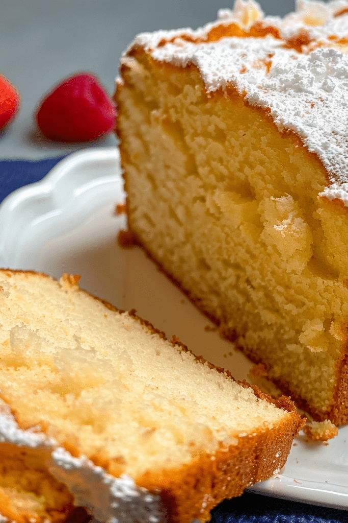 Storage Buttermilk Pound Cake