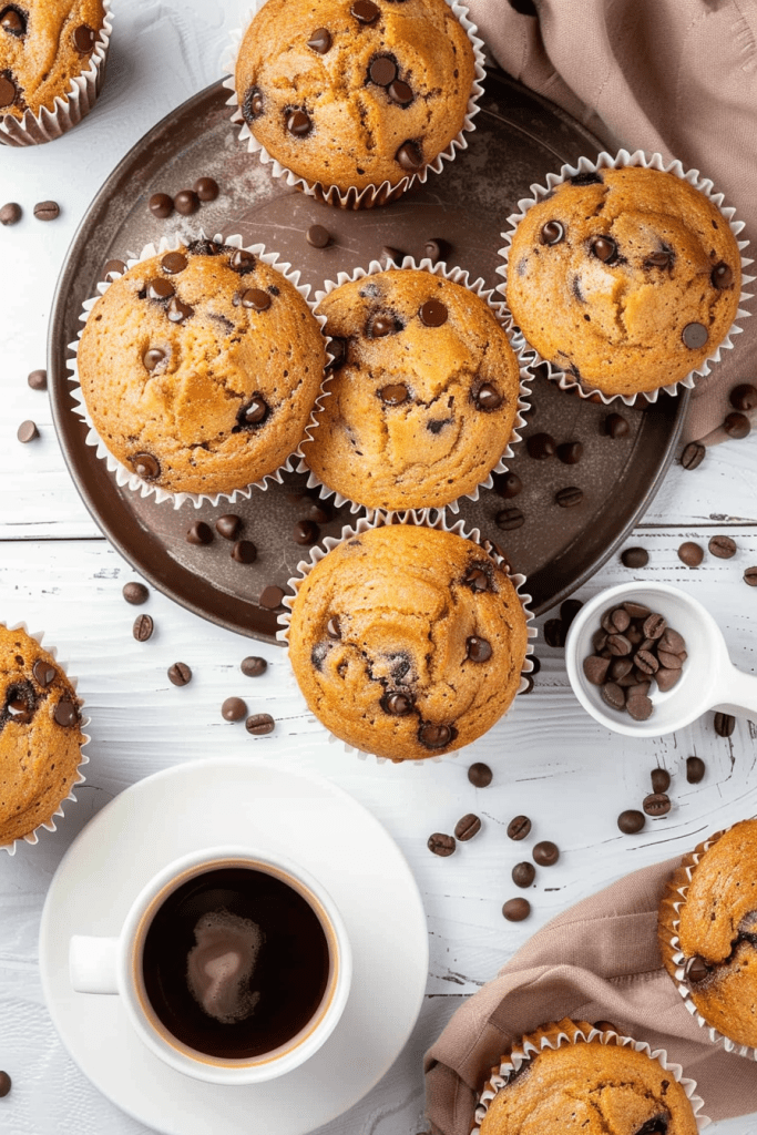 Storage Cappuccino Chocolate Chip Muffins