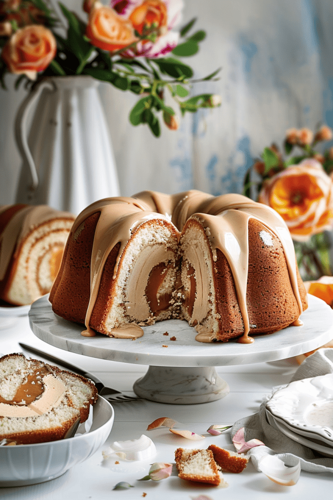 Storage Caramel Bundt Cake