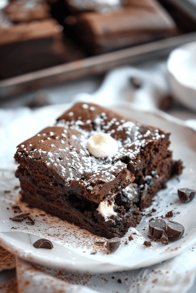 Storage Chocolate Earthquake Cake