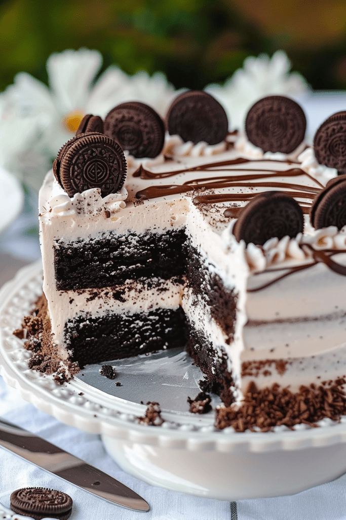 Storage Chocolate Oreo Cake