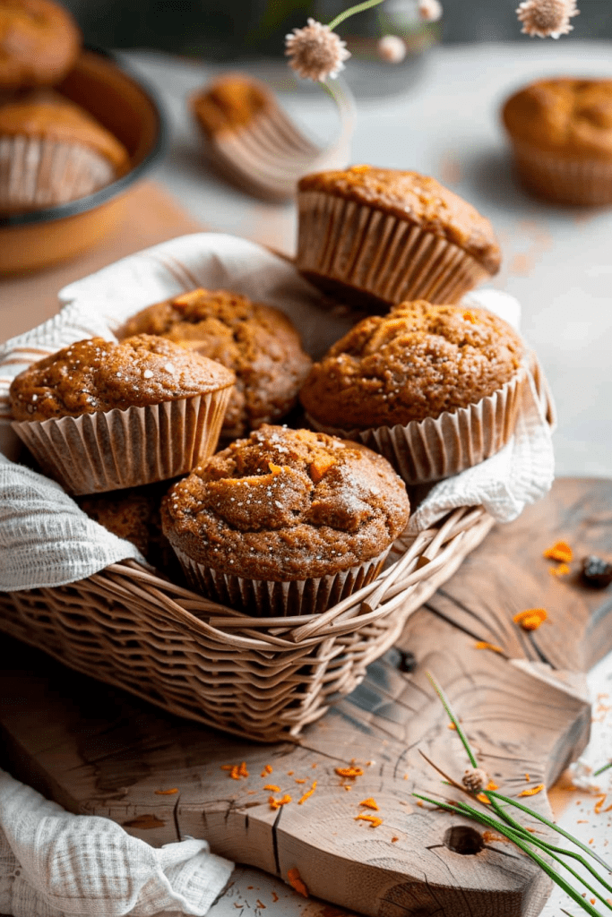 Storage Date Carrot Muffins