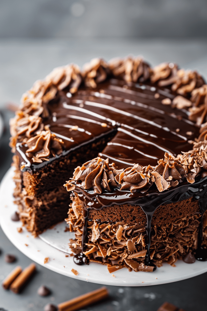 Storage German Chocolate Cake