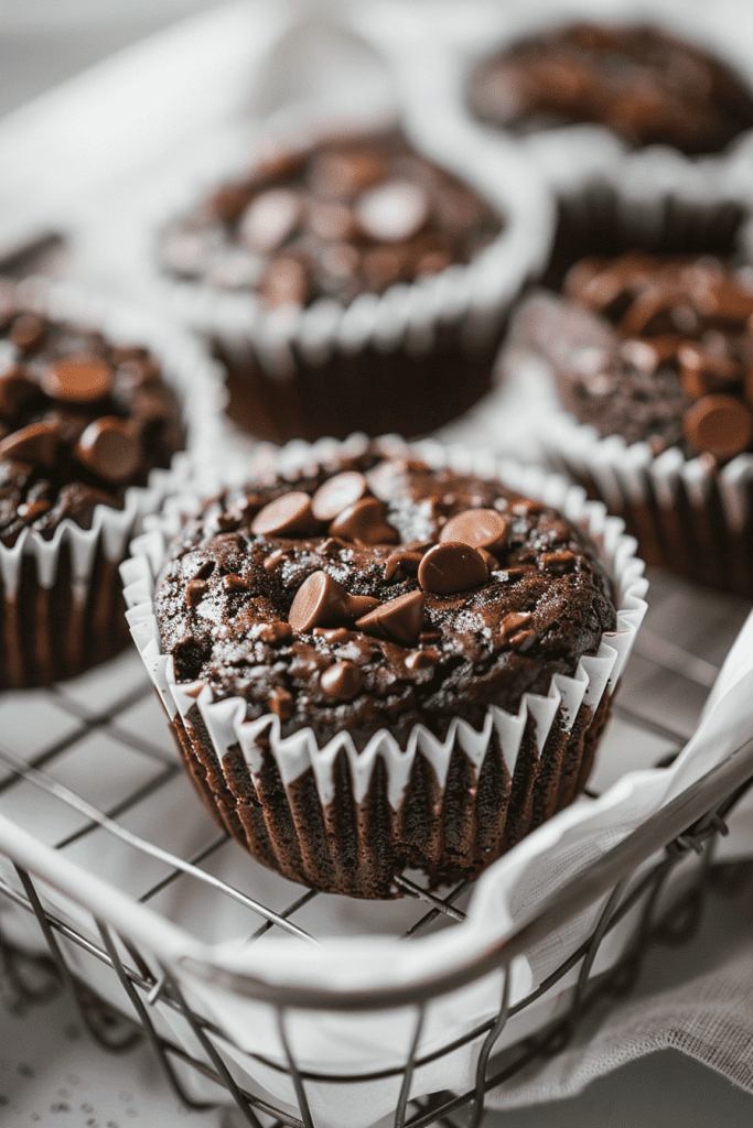 Storage Gluten-Free Flourless Black Bean Brownie Muffins