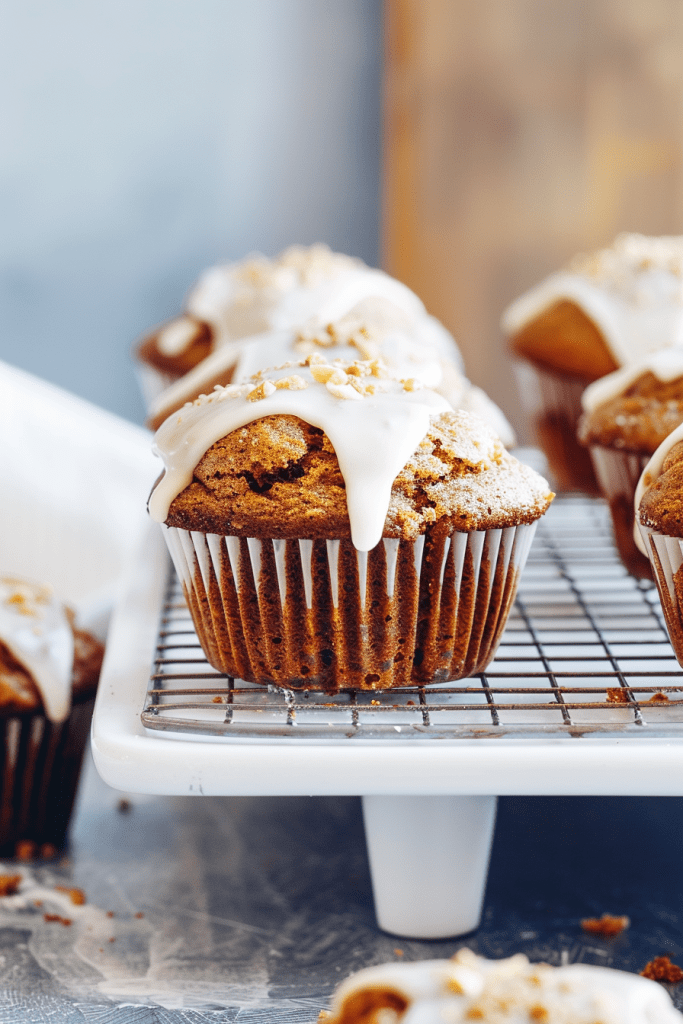 Storage Healthy Carrot Cake Muffins