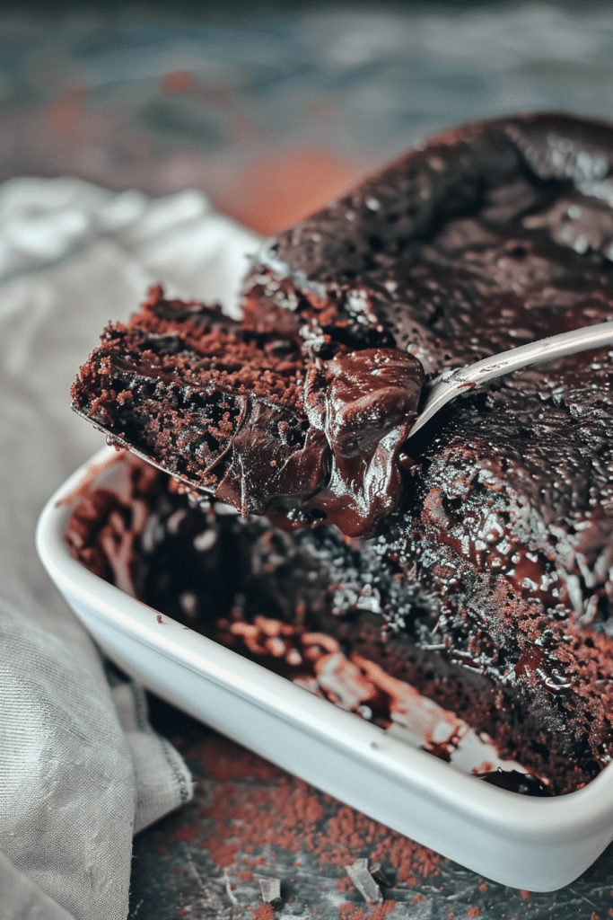 Storage Hot Fudge Chocolate Pudding Cake