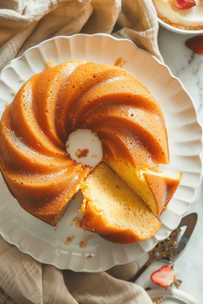 Storage Kentucky Butter Cake