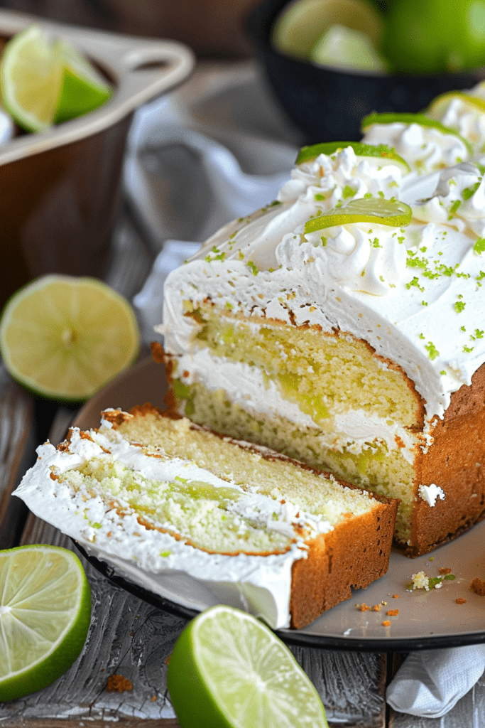 Storage Key Lime Pound Cake