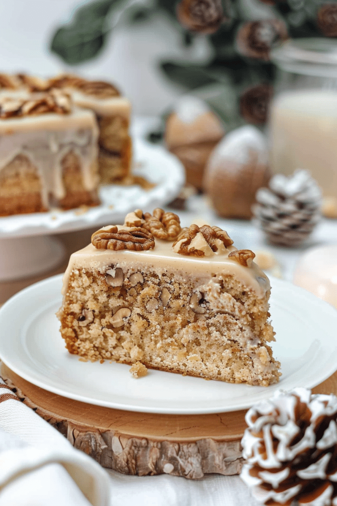 Storage Maple Walnut Coffee Cake