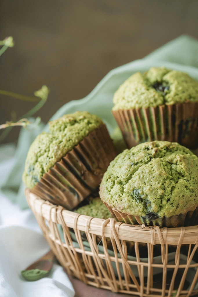 Storage Matcha Muffins