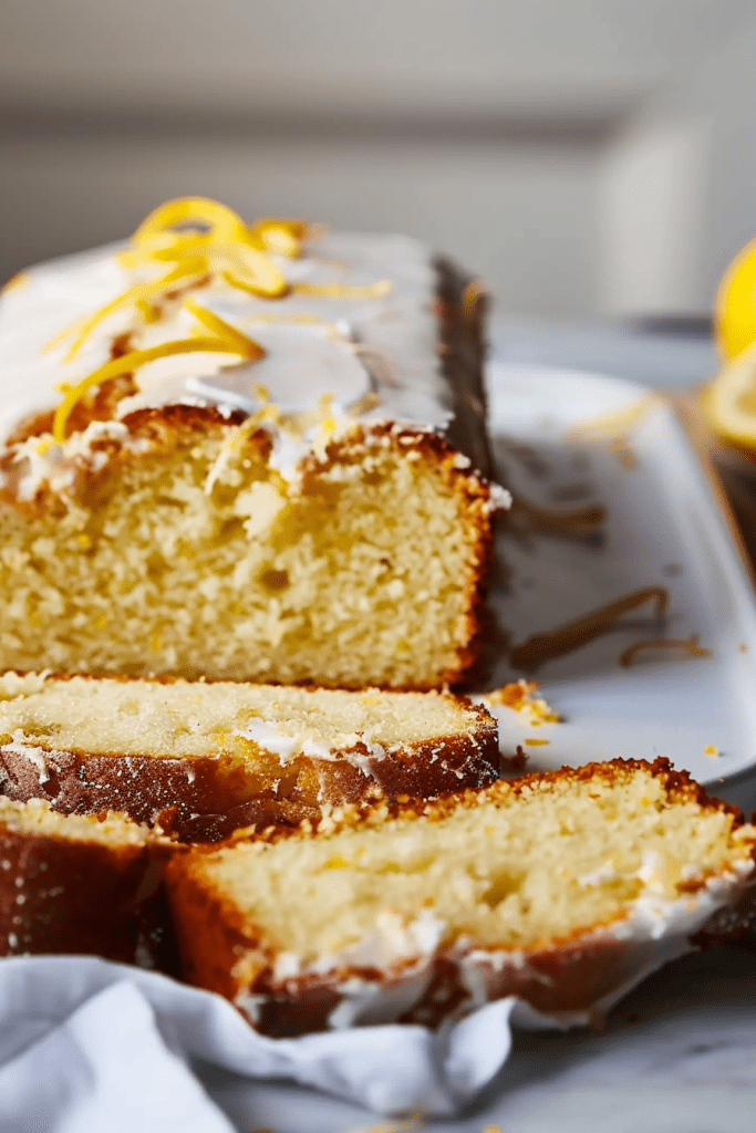 Storage Meyer Lemon Pound Cake