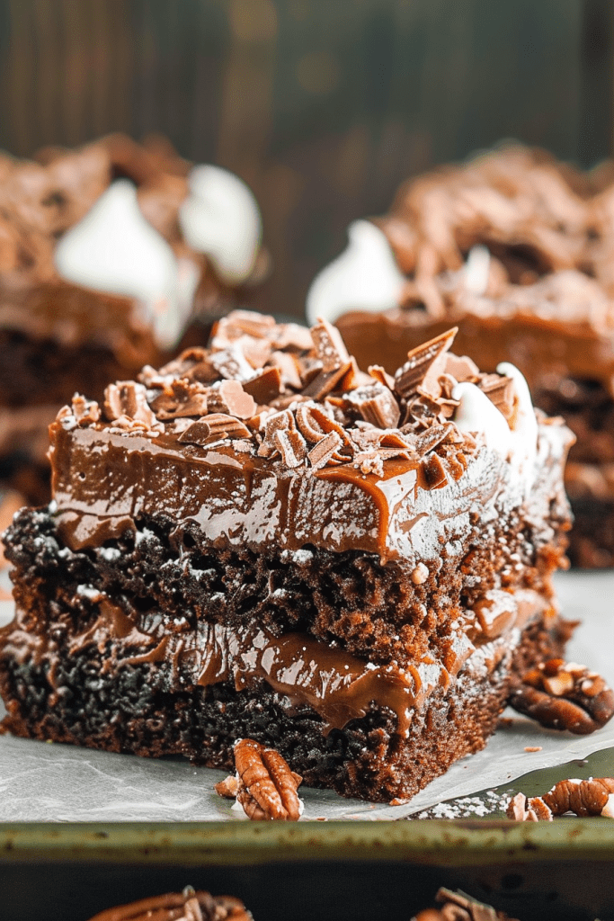 Storage Mississippi Mud Cake